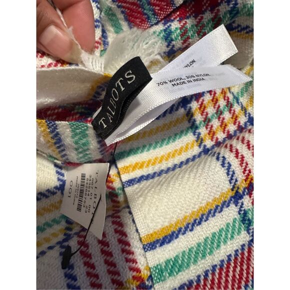 Talbots NWT scarves wrap wool blend - Picture 5 of 7
